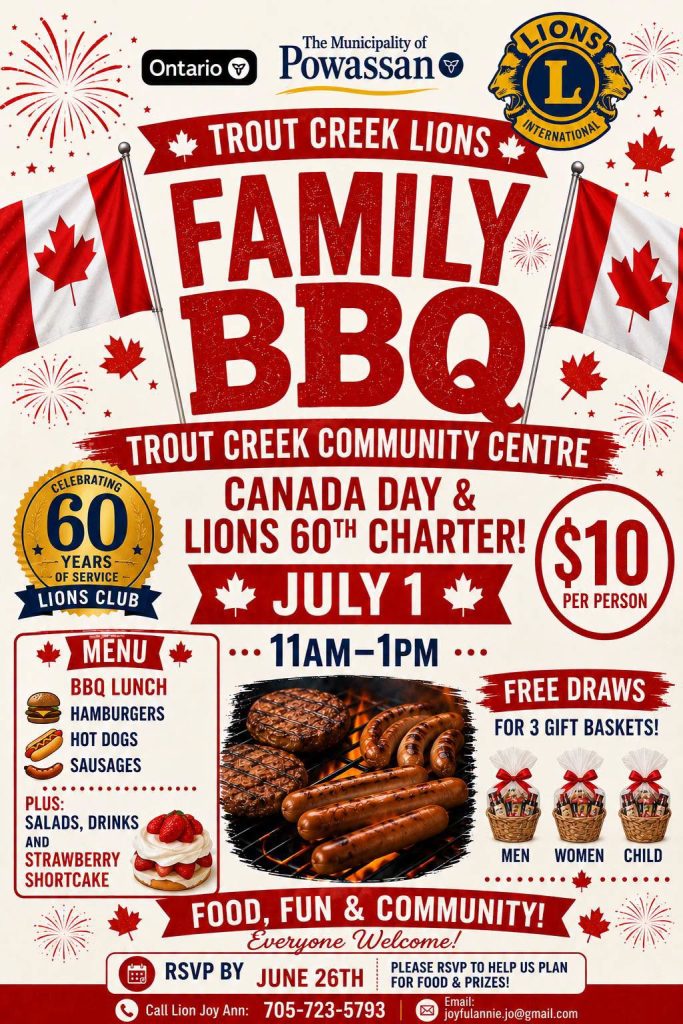 Family BBQ — Canada Day & Lions 60th Charter